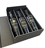 Geschenkset Primitivo | 3 hochwertige italienische Rotweine aus Apulien | trock