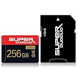 256GB Speicherkarte 256 GB Micro SD Karte Klasse 10 High Speed TF/T Flash-Karte für Android-Telefone/PC/Computer/