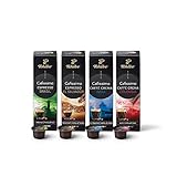 Tchibo Cafissimo Probierset Länderkaffee verschiedene Sorten Caffè Crema und Espresso, 40 Stück (4x10 Kaffeekapseln), nachhaltig & fair g