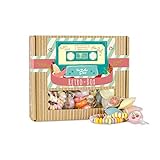 Retro Box, toller Süßigkeiten-Mix aus Deiner Kindheit, 94 Gramm Naschfreude in einer hochwertigen Box, Kindheitszauber und Retroklassik