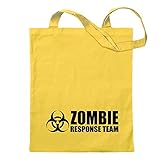 Kiwistar Zombie Response Team Tragetasche Baumwolltasche Stoffbeutel Umhängetasche Langer Henk