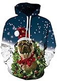 XDJSD Herren Pullover Herren Hoodie Jacke Paar Weihnachten Hoodie Pullover Plus Size Pullover Weihnachten Herren Top