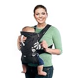 Chicco EasyFit Ergonomische Trage für Babys und Kleinkinder ab der Geburt bis 15 kg, Einfach zu Tragende Babytrage, Babytrage mit Kopf- und Nackenstü