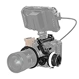 SMALLRIG Mini Follow Focus Objektiv-Zoomsteuerung für DSLRs/spiegellose Kameras, für Sony A7 A9 BMPCC 4K 6K Pro GH5-3010