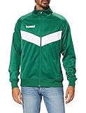 hummel Unisex HU015 Trainingsanzug Grüne Jacke, Hose 100% Polyester Größe XXL, Chaqueta en Verde, pantalón en Schw