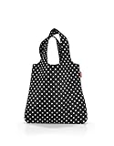 reisenthel AT7051 mini maxi shopper mixed dots – Einkaufsbeutel mit 15l Volumen bei winzigem Packmaß – B 43,5 x H 63 x T 6