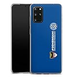 DeinDesign Slim Case extra dünn kompatibel mit Samsung Galaxy S20 Plus Silikon Handyhülle transparent Hülle MSV Duisburg Offizielles Lizenzprodukt Zeb