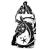 EZIOLY Einhorn-Tattoo-Schulter-Rucksack, Schultertasche, Umhängetasche, Reisen, Wandern, Tagesrucksack für Männer und F