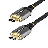 StarTech.com 1m Premium zertifiziertes HDMI 2.0 Kabel - High Speed Ultra HD 4K 60Hz HDMI Kabel mit Ethernet - HDR10, ARC - UHD HDMI Videokabel - Für UHD Monitore, TVs, Displays - M/M (HDMMV1M)