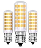 Led Maisbirne Kleine Schraube ，5W (Entspricht 45W) ，Beleuchtung Für Zuhause ，Warmweiß 2700K ，3Er Pack E14 Led Glühbirnen ，360 Grad Winkel E14 Led Maisbirnen Für Dunstabzugshaube ，Kein Blitz ，470Lm Nü