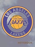 L.A. Lakers Cover Design Notebook: Large 8.5 X 11 with 120 pages and Lebron James Jersey No.23 (Basketball Stars)