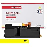 NOPAN-INK - x1 Toner - 593-11131 (Gelb) - Kompatibel Für Dell C 1660w