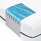 Mister Sandman hochwertige Matratze mit Gelauflage - Matratze mit Duo-Kern mit Premium Doppeltuch Bezug - Gelmatratze (180 x 200 cm)