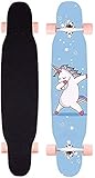 SLM-max Kinder Skateboard Fahren,Skateboard Penny Board Skateboard für Kinder Deck Tricks Skateboard Pinsel Street Cruiser für Jugendliche Anfänger Mädchen Jung