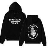 Taylor Swift Reputation Unisex Hoodie Pullover Mode Snake Printing Hoodies Sweatshirt Kapuzenp