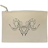 Azeeda 'Widder Ram Kopf' Clutch/Makeup-Fall (CL00004080)