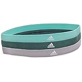 adidas Unisex-Erwachsene Sporthaarbänder Stirnband, Grau, Grün, Minze, Einheitsgröß