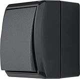 REV 0007301900 AquaForm, Ausschalter - Wechselschalter Feuchtraum IP44, Aufputz,