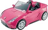 Barbie DVX59 - Cabrio Fahrzeug, in pink, mit Platz für 2 Puppen, Puppen Zubehör, Spielzeug ab 3 J