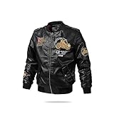 Herren Motorradjacken Herbst und Winter Wear Mittellang Stehkragen Vier Taschen Herren Motorrad Lederjacken Multi-Zip Boutique Britische Lederjacken Punk Slim Lederjack