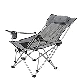 Folding chair Outdoor-Klappstuhl,Tragbarer Loungesessel Mit Rückenlehne Für Die Mittagspause,Camping-Strandstuhl,Angelhocker,Regiestuhl (Color : 1)