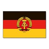 Flaggenking Flaggen/Fahnen, DDR Neu, wetterfest, Mehrfarbig, 150x90x1 cm, 16347