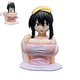 Kanako Chest Shaking Ornaments, Edition Chest Shaking Kanako, Car Desktop Kanako Collection Adult Toy Figure, Q Version Beautiful Girl Animation Car Decoration, for Home, Car, Party