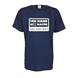 Fun T-Shirt Ich kann nix dafür ich Bin so Sprüche Witzig lustig bedrucktes Spaß und Humor Funshirt große Größen Übergrößen T-Shirt (FS006) 5XL