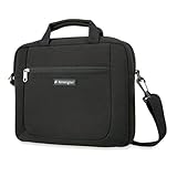 Kensington Laptoptasche 12 Zoll Simply Portable Neoprentasche, tragbare Tasche für 12 Zoll Laptops und Tablets, Mit Tragegriff und Schultergurt für Männer und Frauen, schwarz, K62569US