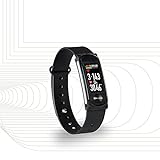 SportPlus Fitness Tracker mit Farbdisplay, Pulsmesser, Schrittzähler, Schlafüberwachung, Weckerfunktion, OLED-Display, für iOS und Android, Lange Akkulaufzeit, sehr leicht, SP-AT-BLE-100