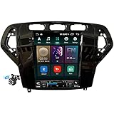 Radio für Ford Mondeo mk4 2007-2010 Android 11.0 Autoradio Radio Navigationssystem Multimedia Stereo WiFi 4G Spiegel Link BT Freisprechfunktion Lenkradsteuerung Rückfah(Size:2+32G,Color:Schwarz 4core)