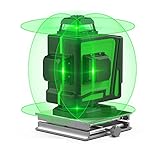 3D Grüner Horizontaler Und Vertikaler Querstrich Automatisches Messgerät Hochpräzise 12 Linien Laser Wasserwaage Mit Fernbedienung, Für Innen- Und Außenb