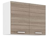 Küchen Hängeschrank 80 cm für das Modell,Dave 240 Eiche Sonoma Trüffel'