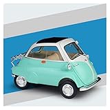 JPJBY 1:24 Für BMW Isetta Legierung Automodell Kinder Spielzeug Party Geschenke Erwachsene Sammlerstücke Nostalgische Souvenirs Modellauto aus Druckguss (Color : Green)