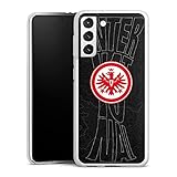 DeinDesign Silikon Hülle kompatibel mit Samsung Galaxy S21 5G Case transparent Handyhülle Eintracht Frankfurt SGE Pok