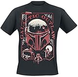 Star Wars The Book of Boba Fett - Galactic Outlaw Männer T-Shirt schwarz S