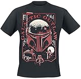 Star Wars The Book of Boba Fett - Galactic Outlaw Männer T-Shirt schwarz XL