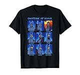 Disney Hercules Hades Emotions Retro Poster T-S