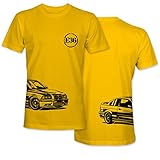 E36 Wrap Herren T-Shirt (2XL, Gold)