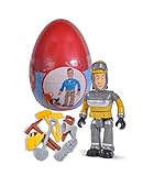 Simba 109251056 - Feuerwehrmann Sam Einzelfigur mit Zubehör III / 6-fach Sortierung / Jedes Ei enthält eine Figur inklusive Zubehör / 10