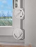 HIMALOCK Aufhebelschutz für Fenster und Tür (2.'Universal-Typ weiß')