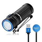 OLIGHT S1R Baton II LED Taschenlampe Mini Kompakt USB Magnetische Aufladbare Superhell 1000 Lumen 145 Meter Reichweite, bis zu 8 Tage Laufzeit, Wasserdicht 5 Lichtmodi für Outdoor, Camp