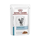 ROYAL CANIN Königliche königliche Vet Feline Haut Coat Beutel 12X85Gr Box 1000 g