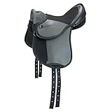 Kincade Redi-ride Kinder Ponysattel (12 inch) (Schwarz)