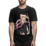 Future Diary Mirai Nikki Gasai Yuno Waifu Short Sleeve T Shirt Men's Casual Style Clothes T-Shirts & Hemden(Medium)