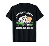 Herren Papas Schlafshirt Pyjama Schalfanzug Nachthemd Panda Schlaf T-S