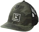 Quiksilver Herren Clipster Trucker Hat Baseballkappe, Camouflage, Einheitsgröß