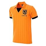 Copa Herren Holland 1983 Retro Fußballtrikot Retro Fußballkragen T-Shirt S Orang