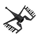 vhbw Rühraufsatz kompatibel mit Vorwerk Thermomix TM31 Küchenmaschine - Schmetterling-Aufsatz, Kunststoff, Schw