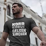 World of Football T-Shirt Gelsenkirchen Nordkurve schwarz - XXL
